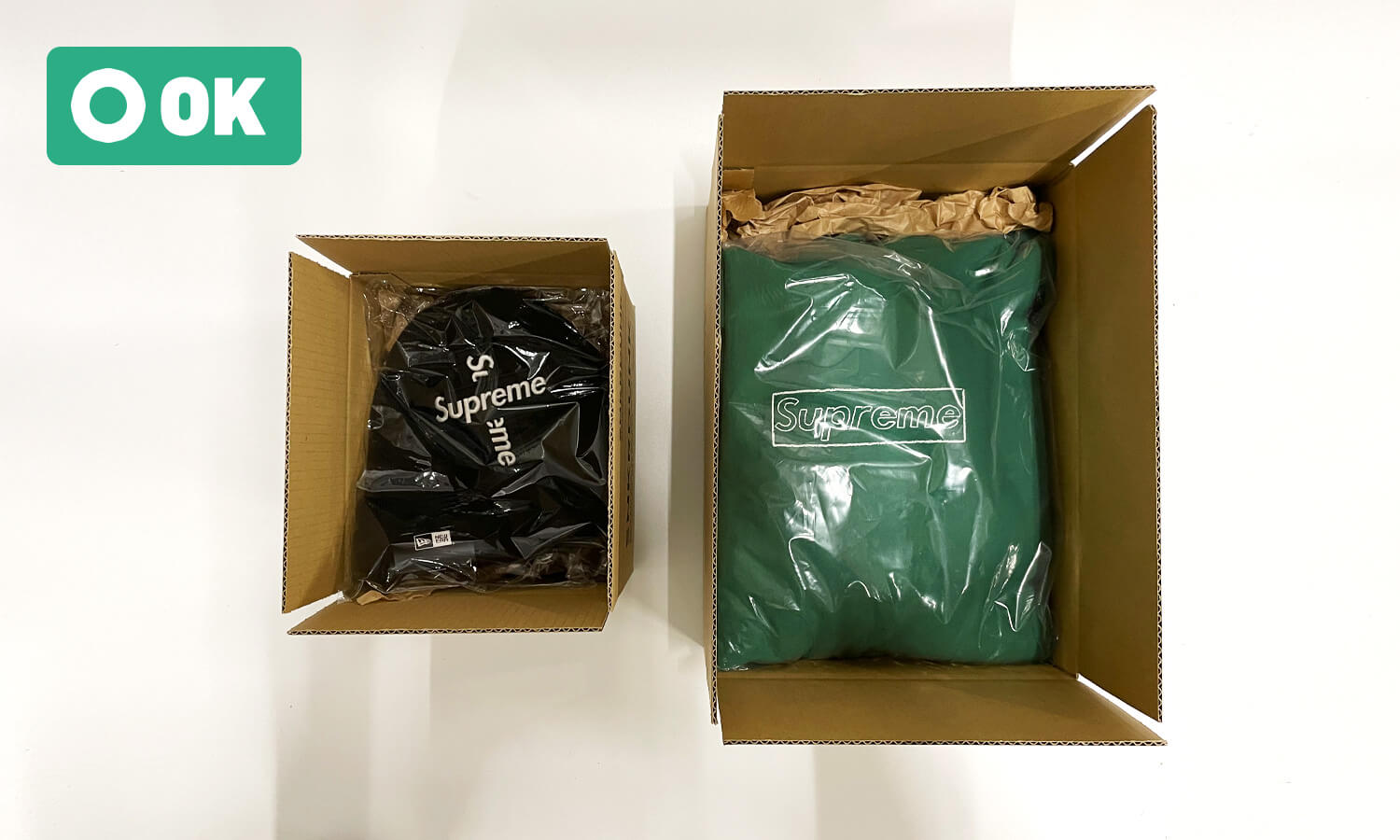 適切な梱包材を利用する