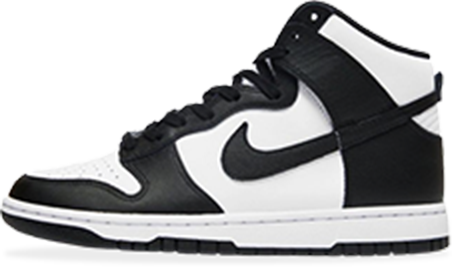 Nike WMNS Dunk High Black and White