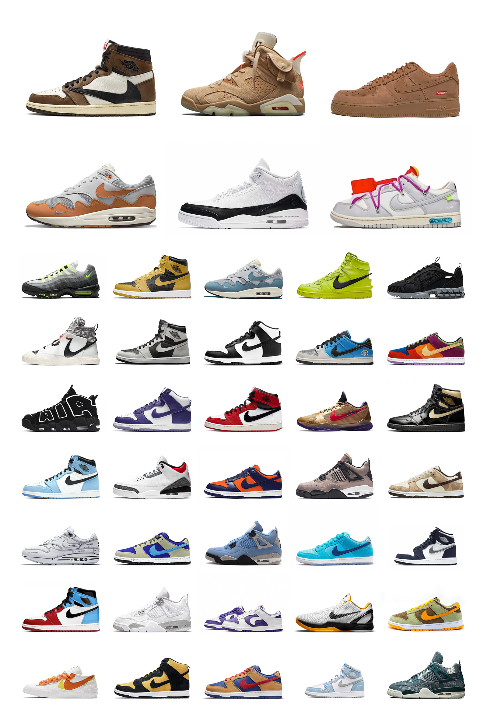 ハイプスニーカー定価販売