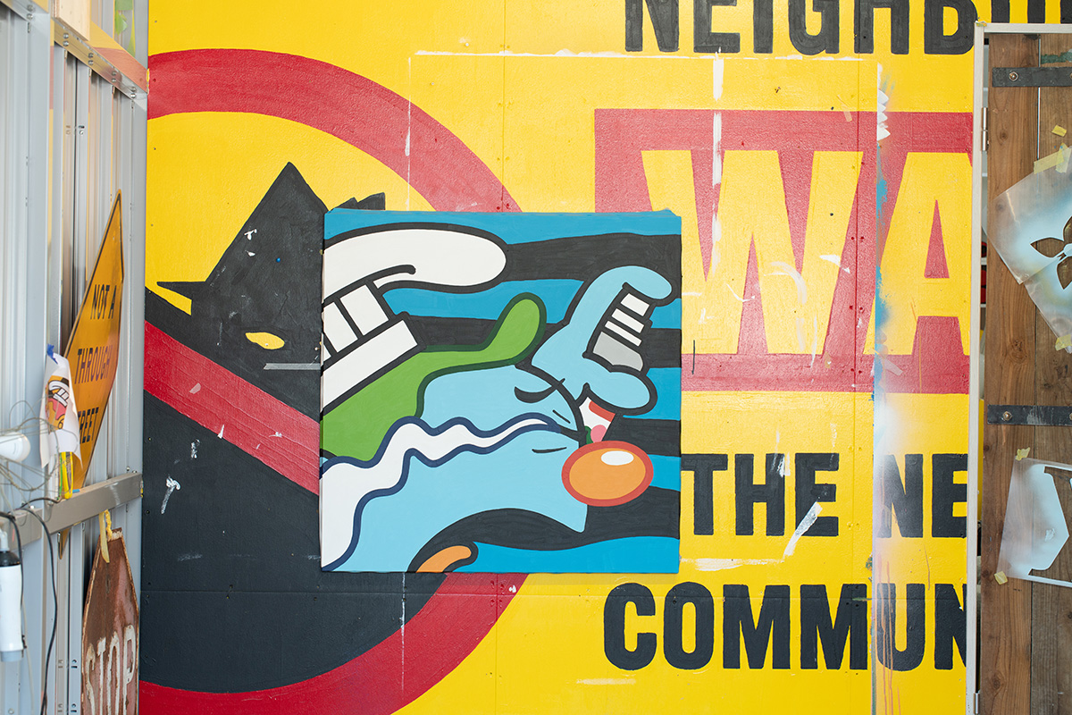 スニーカーダンク(スニダン)×COOK(クック)×atmos(アトモス) アート3