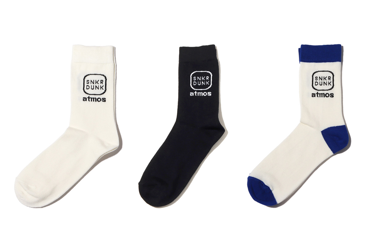 スニーカーダンク(スニダン)×COOK(クック)×atmos(アトモス) ソックス