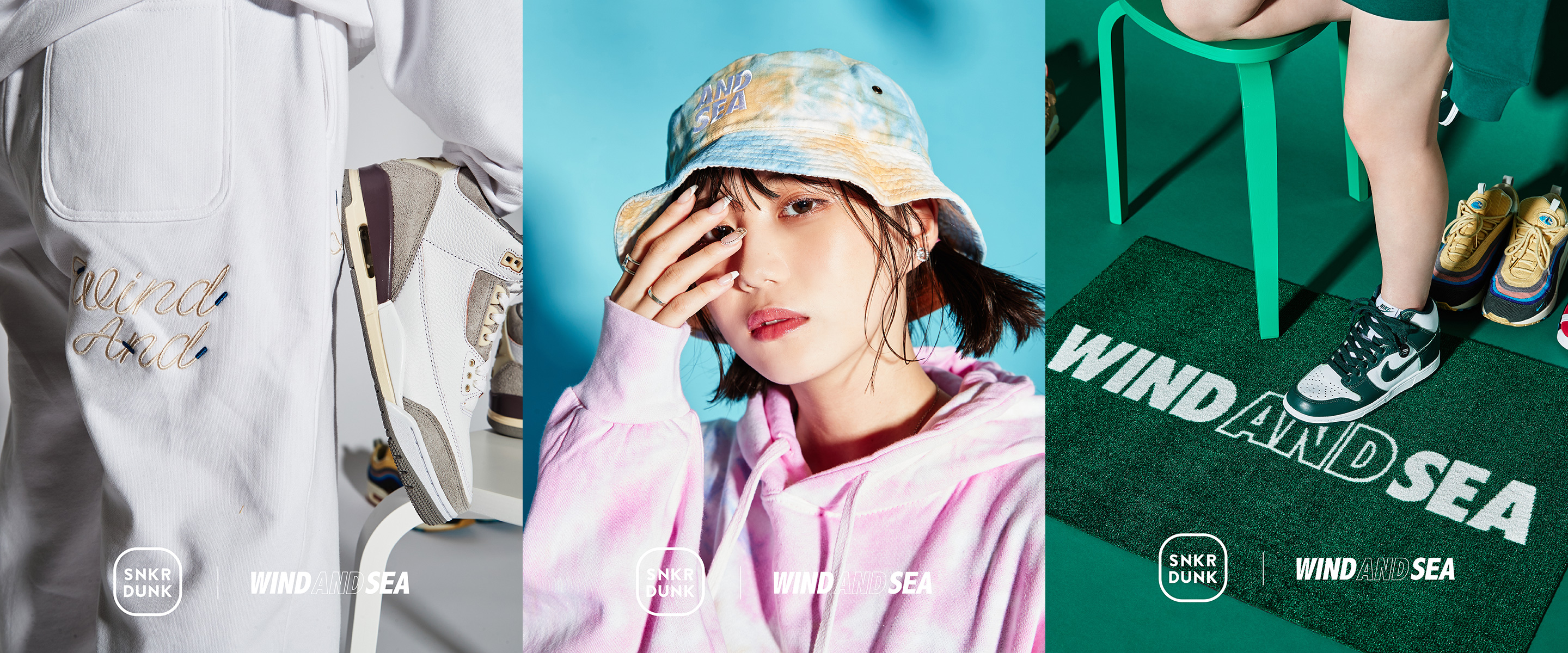 SNKRDUNK×WIND AND SEA(スニダン×ウィンダンシー) 大阪