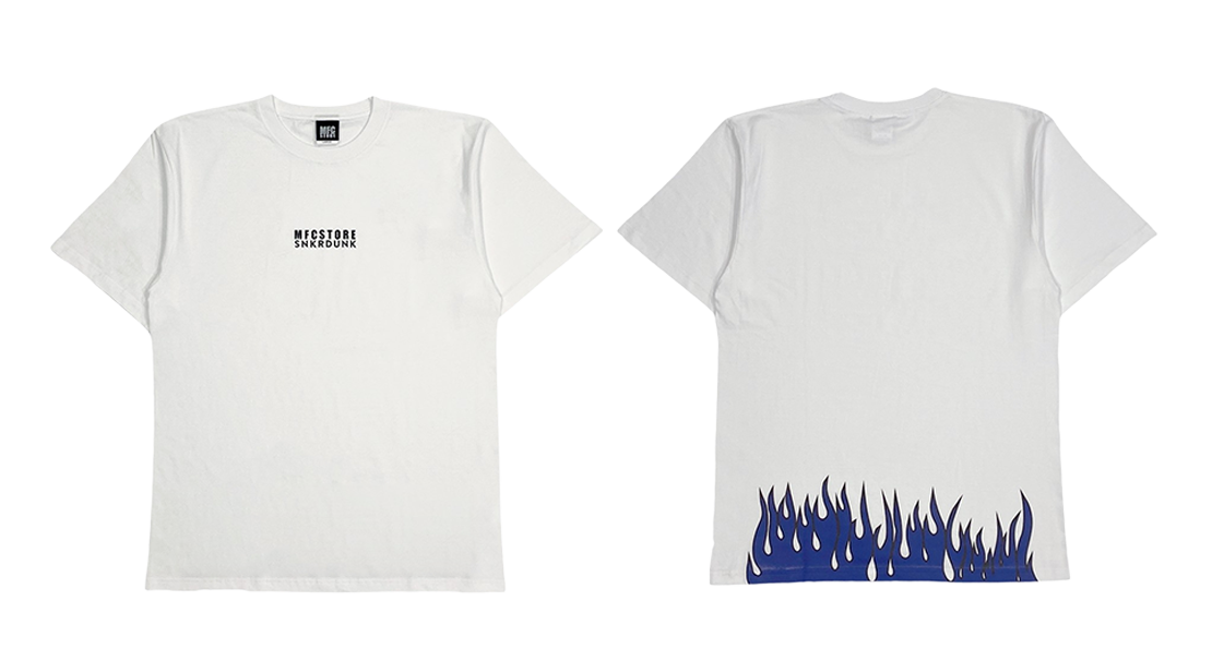 FLAME S/S TEE(WHITE)