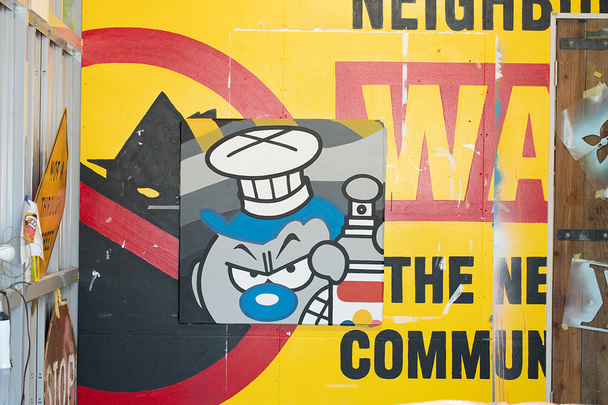 スニーカーダンク(スニダン)×COOK(クック)×atmos(アトモス) アート1