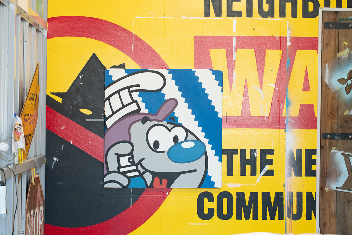 スニーカーダンク(スニダン)×COOK(クック)×atmos(アトモス) アート4