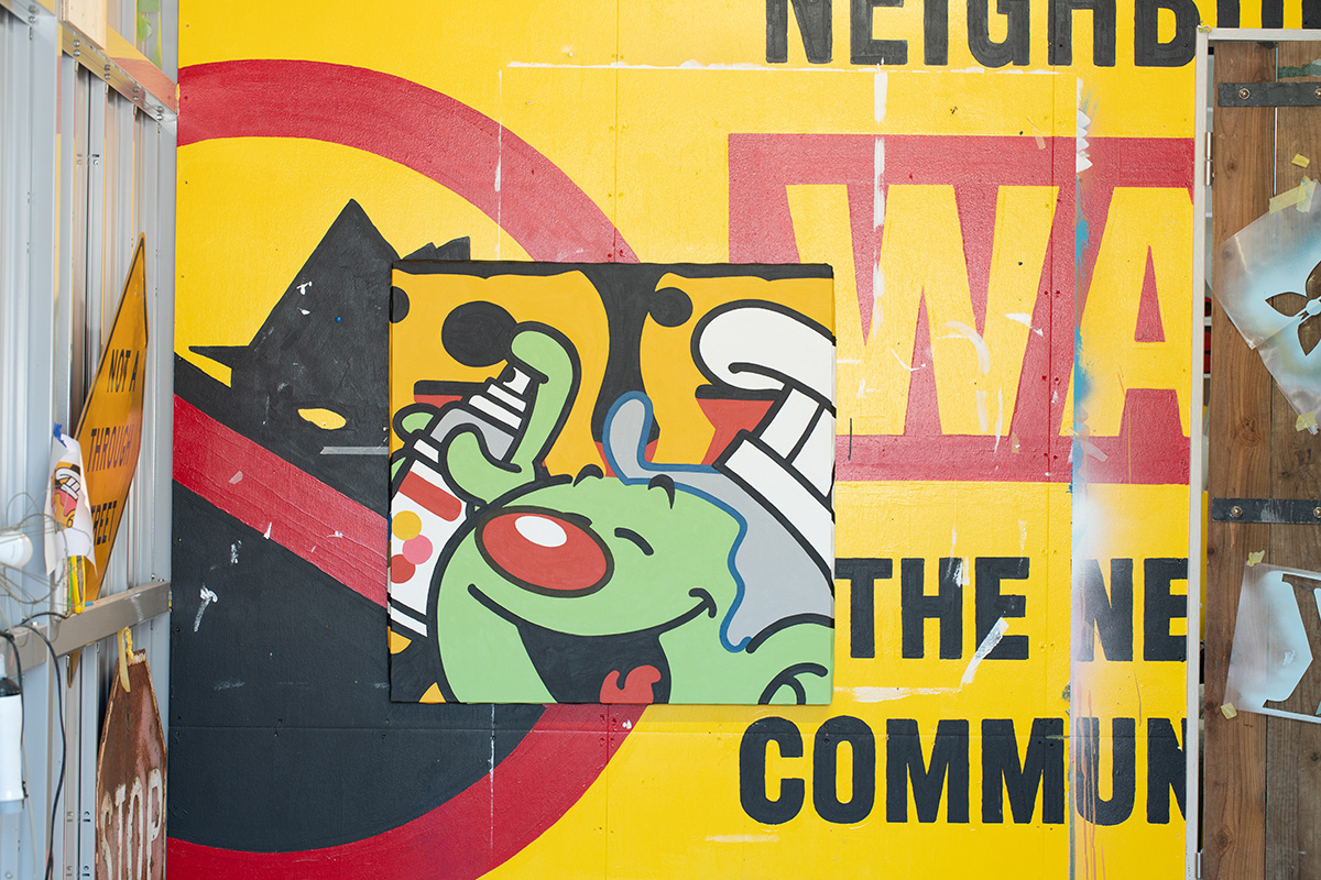 スニーカーダンク(スニダン)×COOK(クック)×atmos(アトモス) アート2