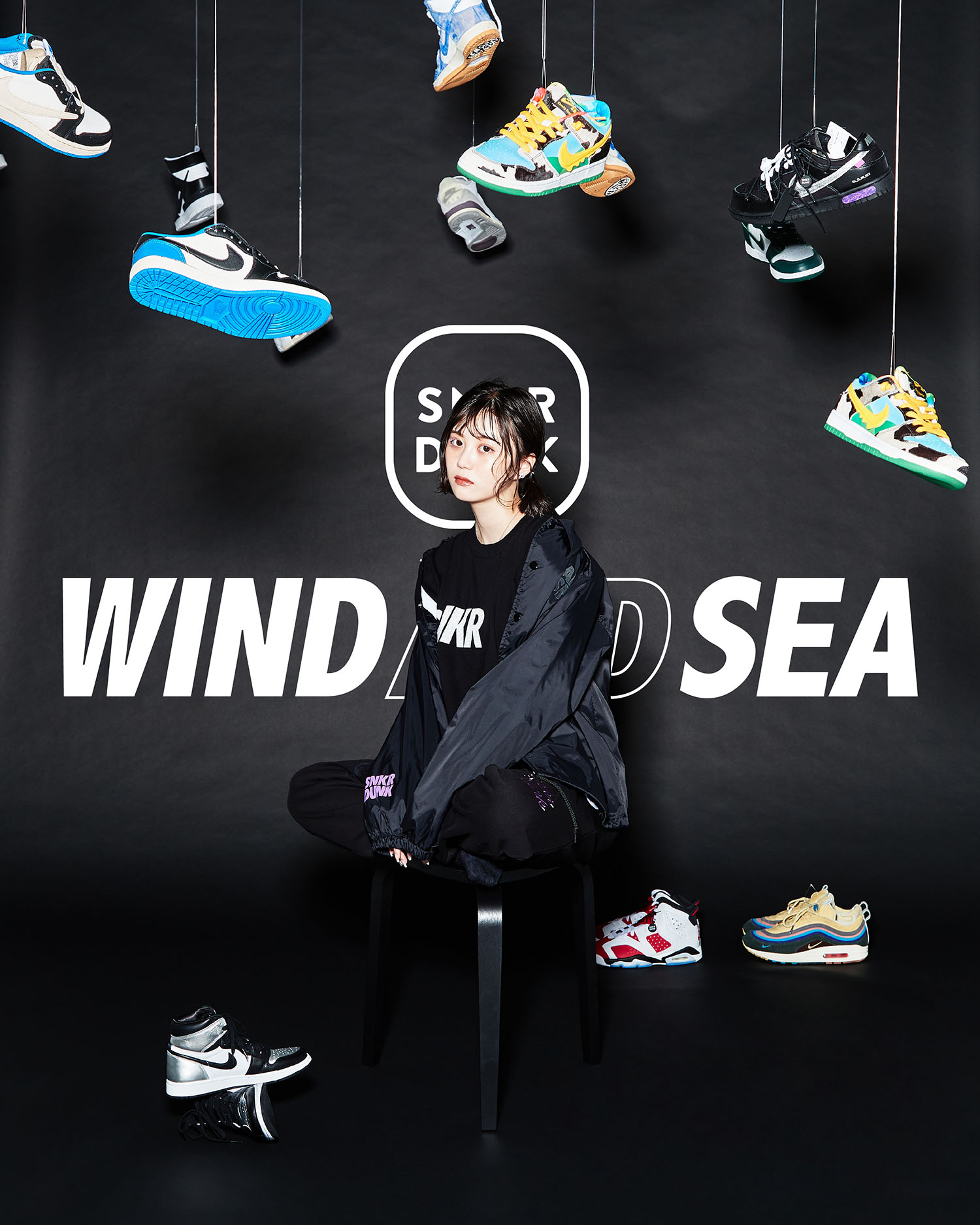 最終値下げ最安値即完売wind and seaタンクトップ　サンド ブランドアンバサダーにプロ水上バイクライダーの山本汰司さんが