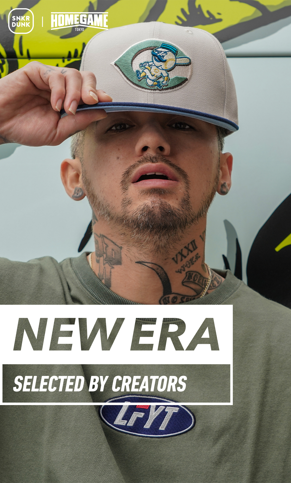 クリエイターセレクトの日本未発売NEW ERAをエクスクルーシブDROP